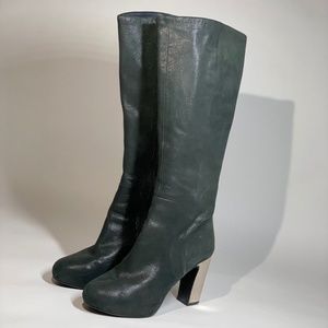 Joy and Peace Calf Boots, Size 6, 225mm, 3 inch (8cm) Heel